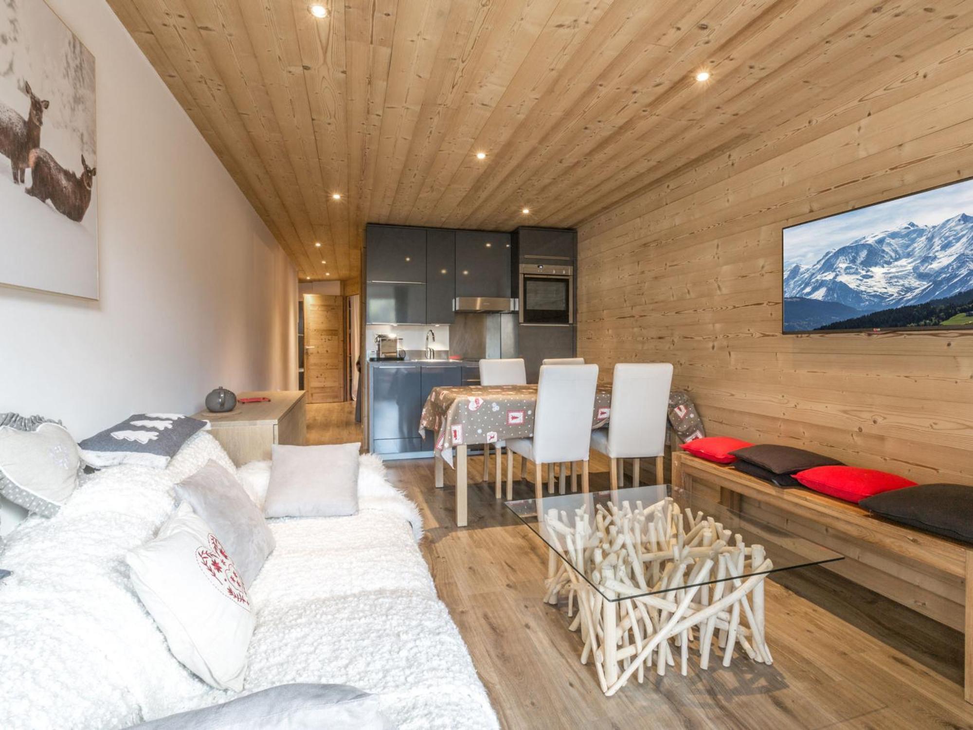 Cosy 6 Pers, Pied Des Pistes, Cheminee, Proche Combe Des Juments Et Transval, La Clusaz - Fr-1-304-153 Εξωτερικό φωτογραφία